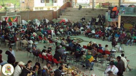 COLOMBIA: Peasant mouvement general meeting