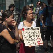 Manif de casseroles en solidarité avec les Algonquins de Lac Barrière