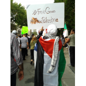Gaza-Solidarity Protest in Montreal (July 30)