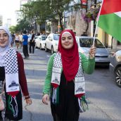 Gaza-Solidarity Protest in Montreal (July 11)