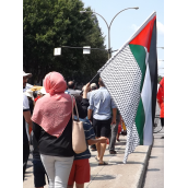 Ten Thousands Montrealers marched in the Biggest Palestine-Solidarity Demonstration Yet!