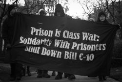 Des prisonniers et prisonnières dénoncent la loi omnibus sur le crime, c-10