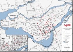 Les lieux reliés à l'industrie du sexe dans la région de Montréal - La CLES