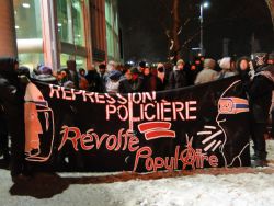 Alain Magloire's vigil as a protest against police crimes