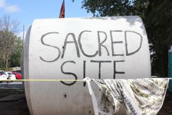 À la défense d'un site historique autochtone 