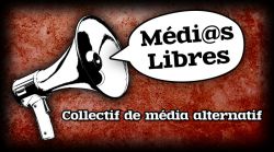 Le logo du collectif Médi@s Libres dont il est fait mention dans l'entrevue
