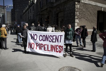 Montreal Day of Solidarity with Unis'ot'en Resistance to the Pacific Trails Pipeline