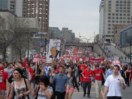 Will Quebec and Canada see another movement against austerity? Photo by: Yanik Crepeau