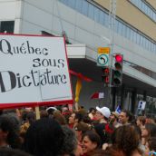 Red Sweeps Montreal Once Again: More than 250,000 out against tuition fee hikes and emergency laws