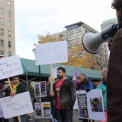 Journée mondiale pour Kobané 1er novembre 2015 à soi-disant «Montréal»/World Kobane Day in so-called ''Montreal'' November 1st
