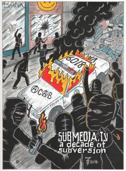 "subMedia.tv: A Decade of subversion" cover art by ZigZag